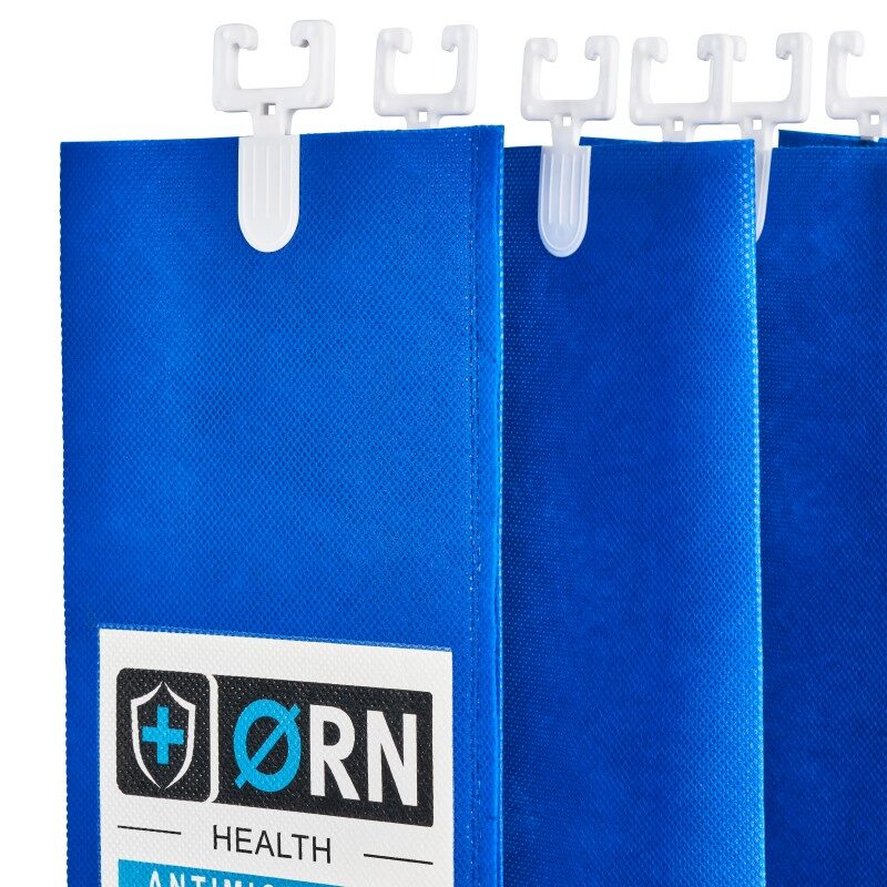 Custom Hospital Privacy Curtains | Flame Retardant Medical Cubicle Curtains With Mesh Top