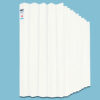 White Anti-Microbial Treated Shower Curtains – Eyelet - Image 3